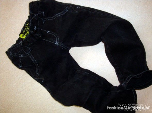 czarne jeansy next 116
