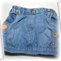Disney mini jeansowa spodniczka 86 Puchatek