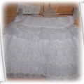 Nowa biała spódniczka tiul koronka 104 110 cm