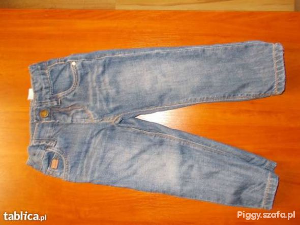 spodnie jeansy c&a 92