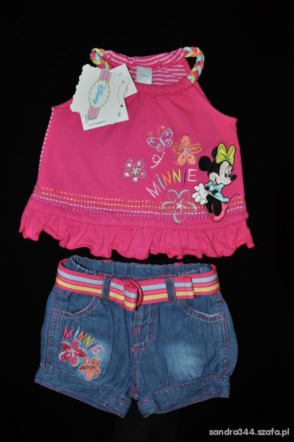 Komplet Myszka Minnie 68 Disney NOWY