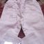 Białe spodnie rurki Zara 128 cm