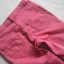 GEORGE różowe rurki jeansy serduszka 122 128