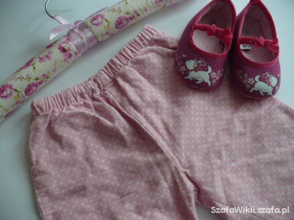 Piżama różowa spodnie