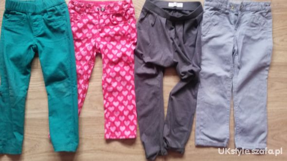 SPODNIE DŁUGIE ZARA H&M KAPPAHL 104CM