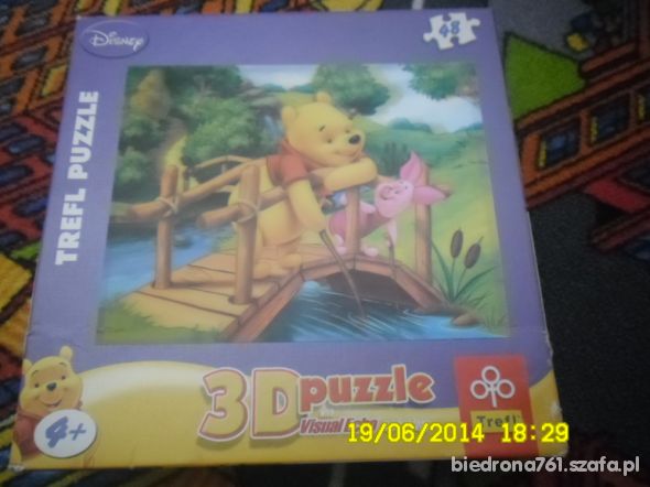 PUZZLE KUBUS PUCHATEK 3 D