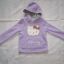 Sanrio Hello Kitty wrzosowa bluza cekiny roz 18 24