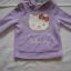 Sanrio Hello Kitty wrzosowa bluza cekiny roz 18 24