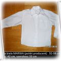 białe koszule dla chłopca rozmiar 98 104 110