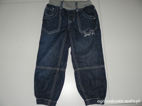 Spodnie jeansowe rozm 104