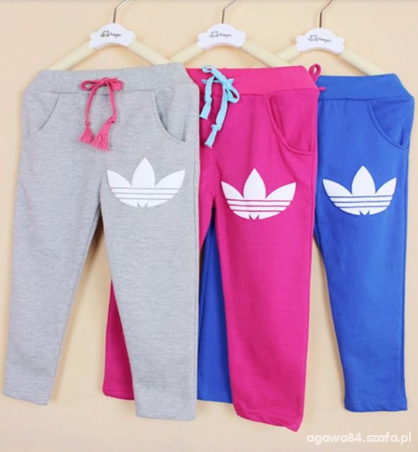 Spodnie unisex kolory