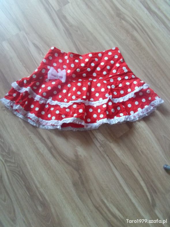 śliczna spódniczka w grochy