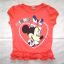 Disney czerwona bluzka roz 4 5 lat