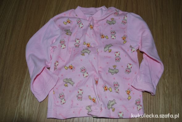 Body i bluzeczka w żyrafki dla dziewczynki 92