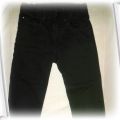Czarne jeansowe spodnie H&M rozm