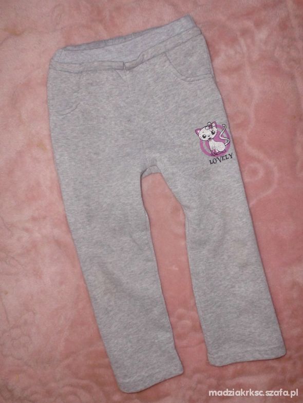 104cm spodnie dresowe