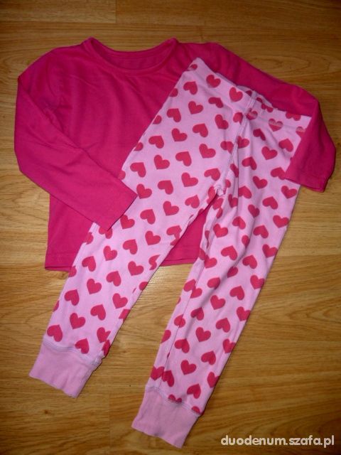 Piżamki 2szt 92 98cm