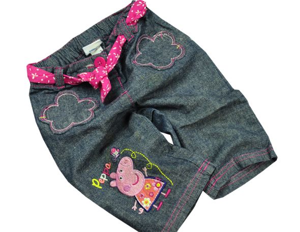 PEPPA PIG cienki jeans REGULACJA 92