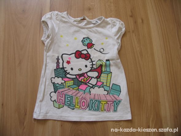Bluzka H&M Hello Kitty rozm 98 tanio