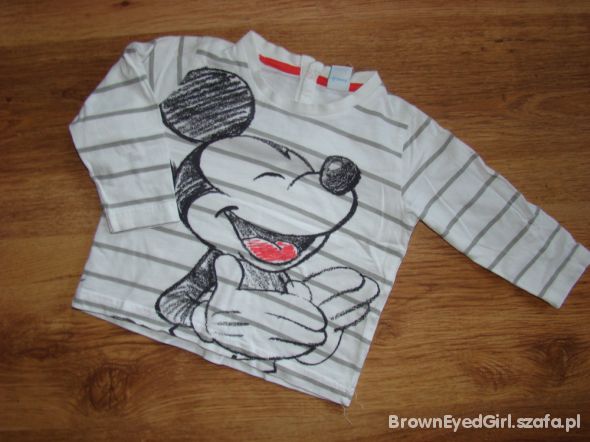 Bluzeczka z Myszka Mickey rozmiar 80