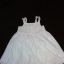 Biała sukienka 80cm idealna