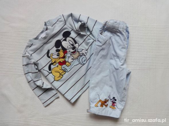 74 H&M komplet Mickey i Pulto UNIKAT Disney