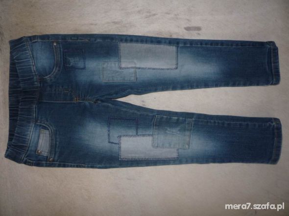 jeansy kappahl łaty r 110
