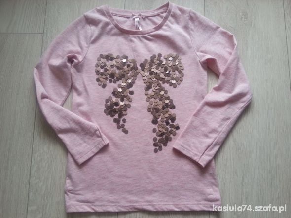 NEXT bluzeczka z kokardką dla modnisi 116