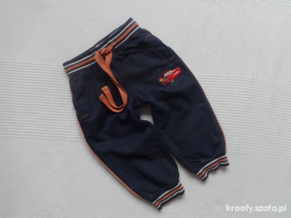 86 KappAhl spodnie CARS pumpy dresowe