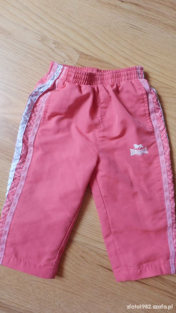 Lonsdale spodnie dresowe 68 74 cm