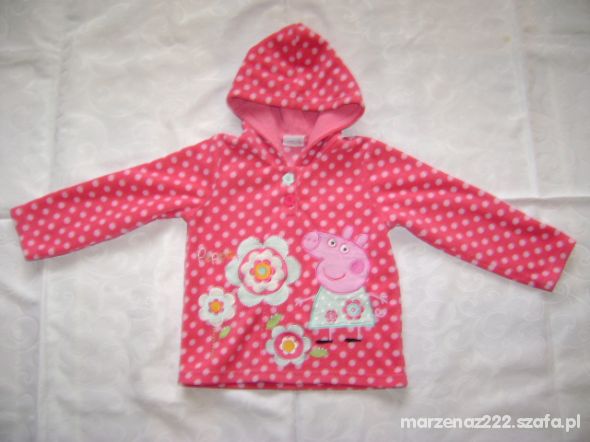 George Peppa Pig bluza polar roz 3 4 lata