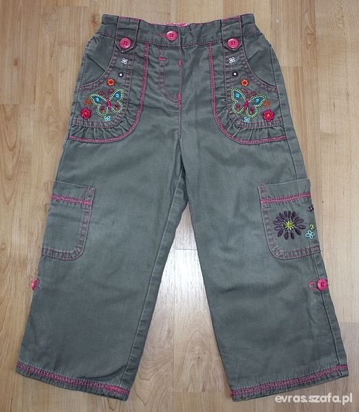Spodnie ocieplane 86 92 2 lata
