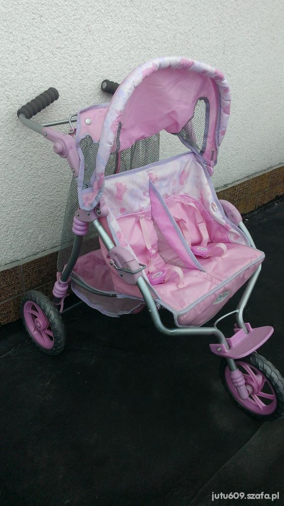 Wózek bliźniaczy Baby Born Jogger okazja