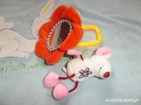 Zawieszka lusterko oraz maskotka