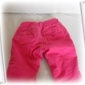 różowe spodnie 62 cm