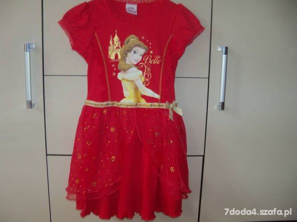 Sukienka Disney Bella rozm 104 cm