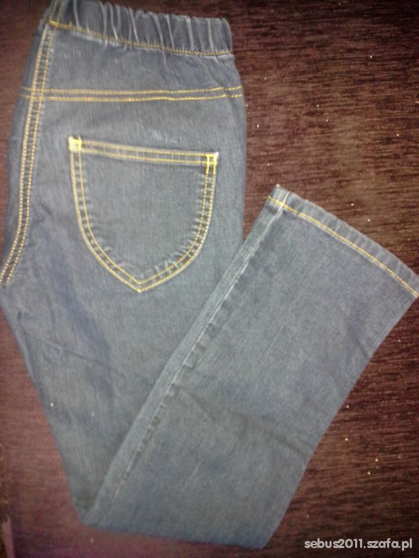 tregginsy jeans granat 8 9 l