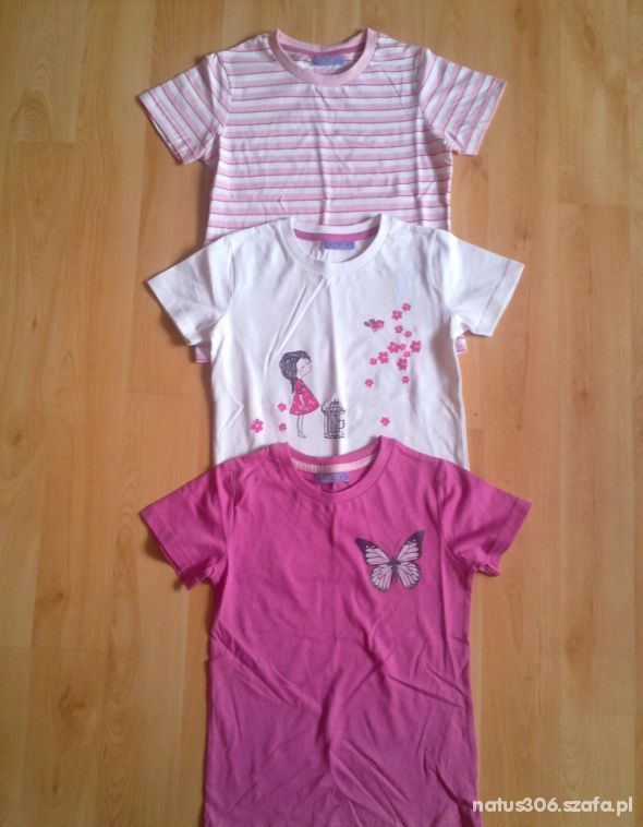 3pak nowych bluzeczek 116