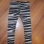 Legginsy Next zebra rozm 104 cm