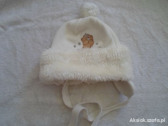 zimowa czapka z futerkiem