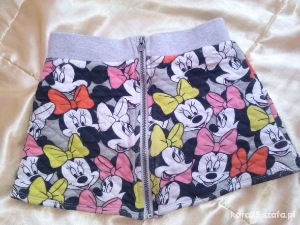 Spódniczka z myszką minie H&M rozmiar 3 do 4 lat