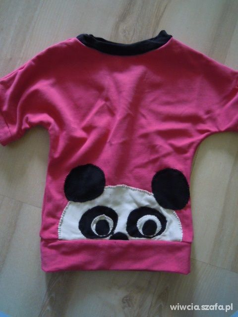 Bluza z panda r 98