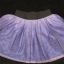 H&M tiulowa cieniowana fioletowa spódniczka 146