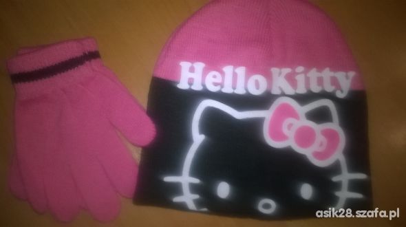 czapka i rękawiczki Hello Kitty 54