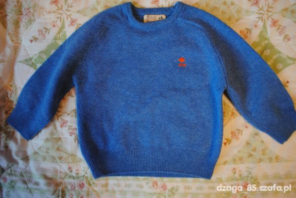 Sweterek dla małego chłopca ciepły i elegancki