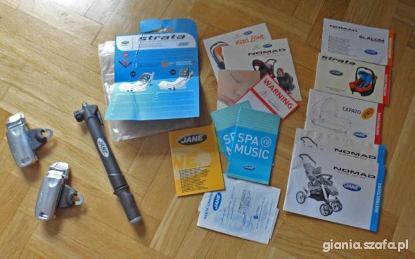 JANE NOMAD AIR wózek STRATA CAPAZO GRATISY