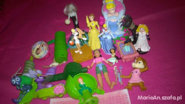 Figurki Disney princess księżniczki jasmina kopciu