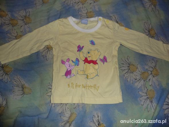Disney bluzeczka z Kubusiem Puchatkiem roz 74