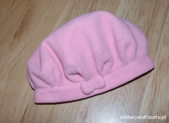 Różowy beret Mothercare 6 do 12 m