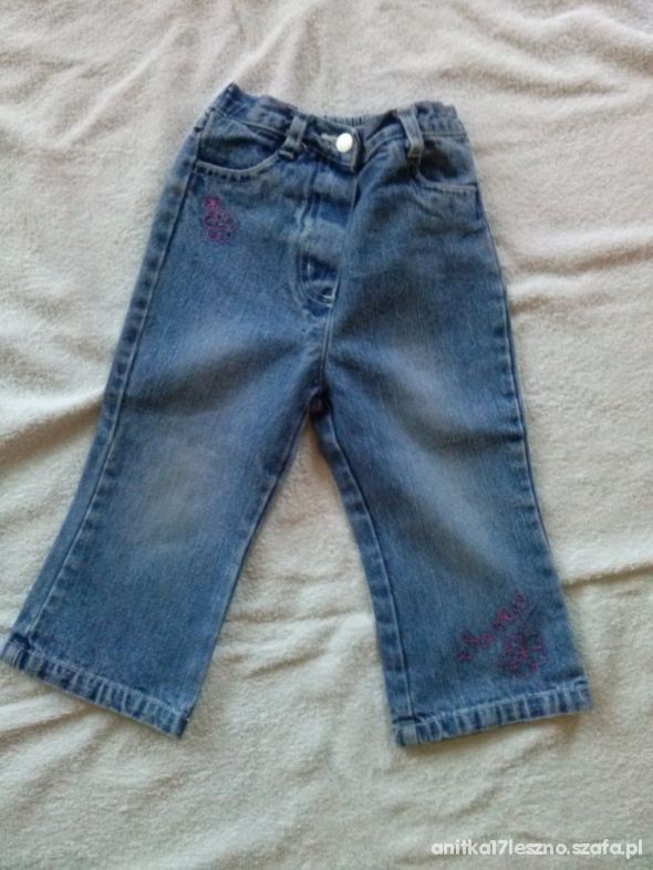 spodnie jeansowe cherokee 86 cm